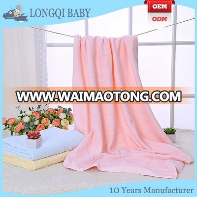 BB-MD-002 baby supplies 100% organic cotton cut pile blanket